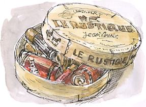 Le Rustique Camembert box