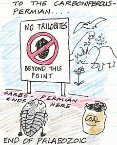 extinction of the trilobites
