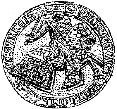 Seal of John, 8th Earl de Warenne