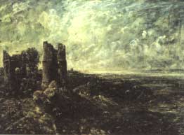 Sketch for Hadleigh Castle, copyright Tate Gallery